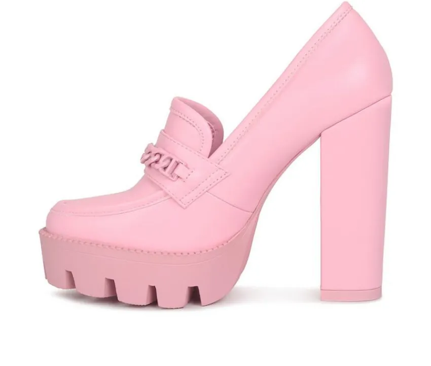 Rag & Co Pumps & Heels|Loafers & Oxfords>Women's Corinne Heeled Loafers