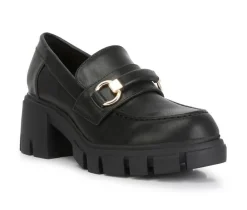 Rag & Co Loafers & Oxfords>Women's Evangeline Lugged Loafers