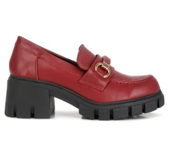 Women's Evangeline Lugged Loafers|Rag & Co Best