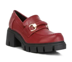 Women's Evangeline Lugged Loafers|Rag & Co Best