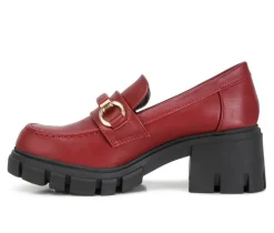 Women's Evangeline Lugged Loafers|Rag & Co Best