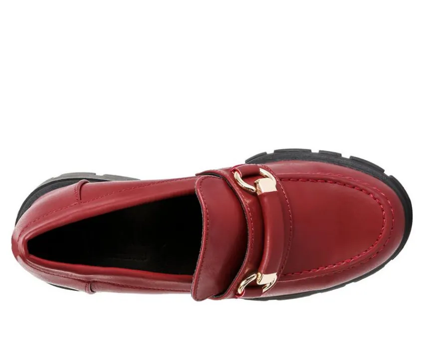 Women's Evangeline Lugged Loafers|Rag & Co Best