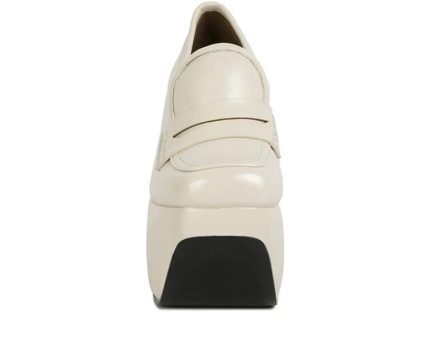 Women's Gilliam Platform Wedge Loafers|Rag & Co Best