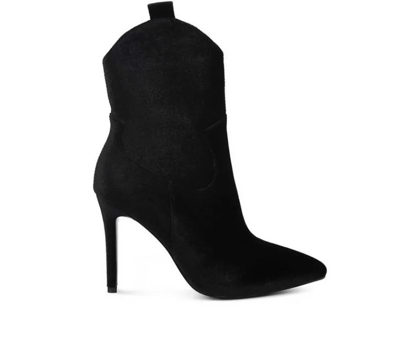 Women's Nat Love Stiletto Cow Girl Booties|Rag & Co