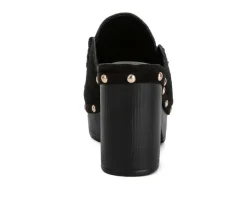 Women's Riley Heeled Clogs|Rag & Co Sale