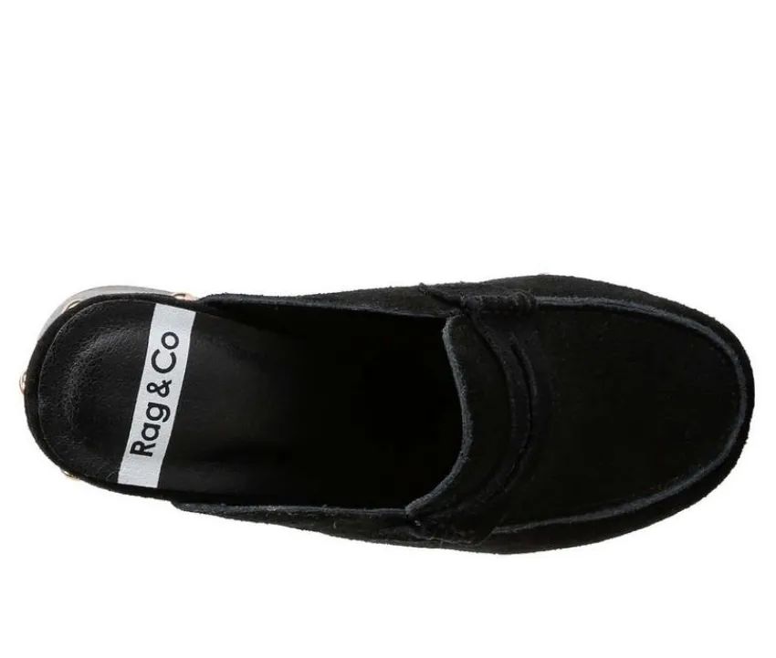 Women's Riley Heeled Clogs|Rag & Co Sale