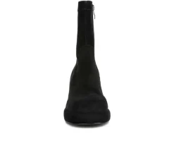 Women's Two Cubes Heeled Booties|Rag & Co Sale