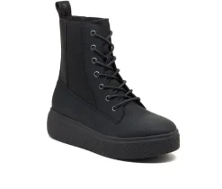 Rocket Dog Platform|High Top>Women's Aggie Sneaker Booties