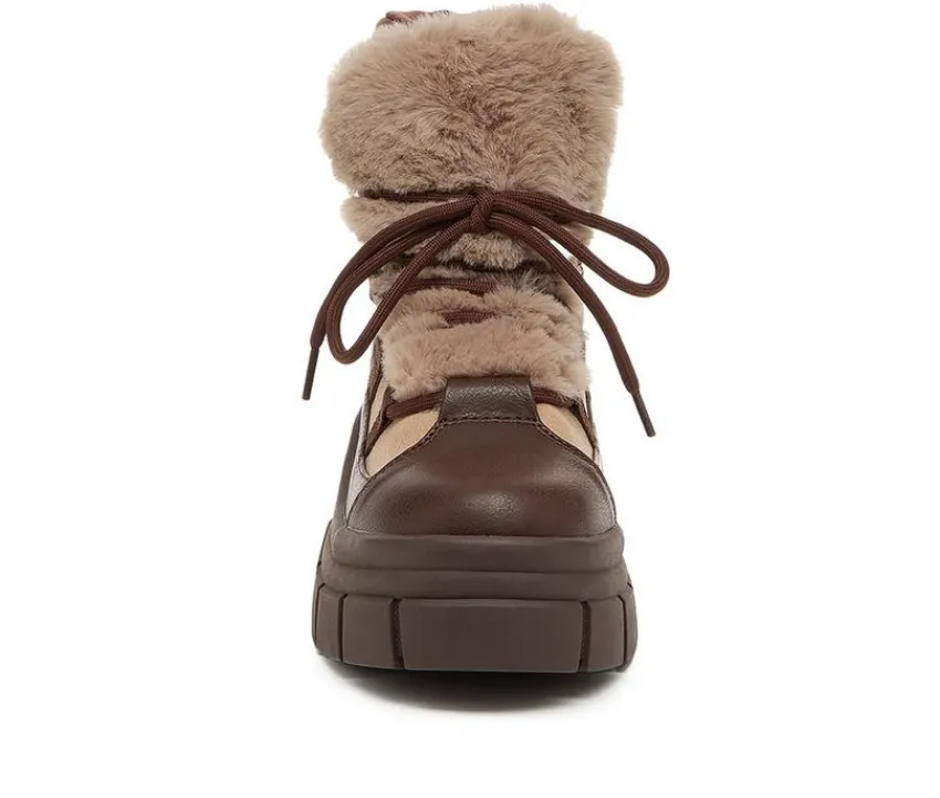 Rocket Dog Lace Up|Cozy>Women's Tiger Lace Up Booties