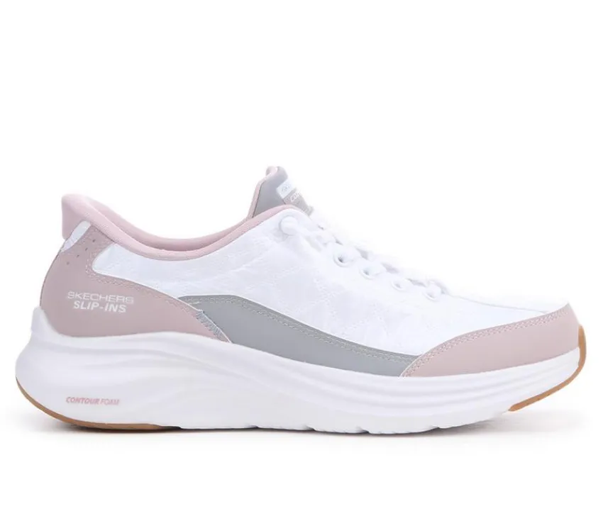 Skechers Athletics & Sneakers>Women's 150404 Cozy Fit Contour Foam Slip In Walking Shoes