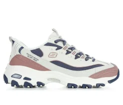 Skechers Fashion & Lifestyle|Athletics & Sneakers>Women's 150537 Dlites Smooth Slip In Sneakers