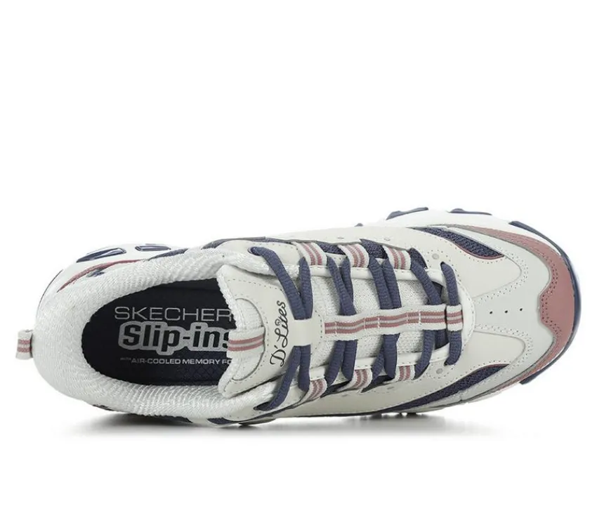 Skechers Fashion & Lifestyle|Athletics & Sneakers>Women's 150537 Dlites Smooth Slip In Sneakers