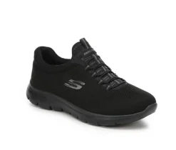 Skechers Athletics & Sneakers>Women's 149206 Summits Cool Classic Slip-On Sneakers