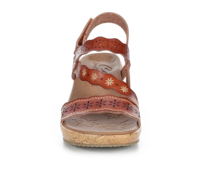 Women's Beverlee Aura 119596 Wedge Sandals|Skechers Cali New