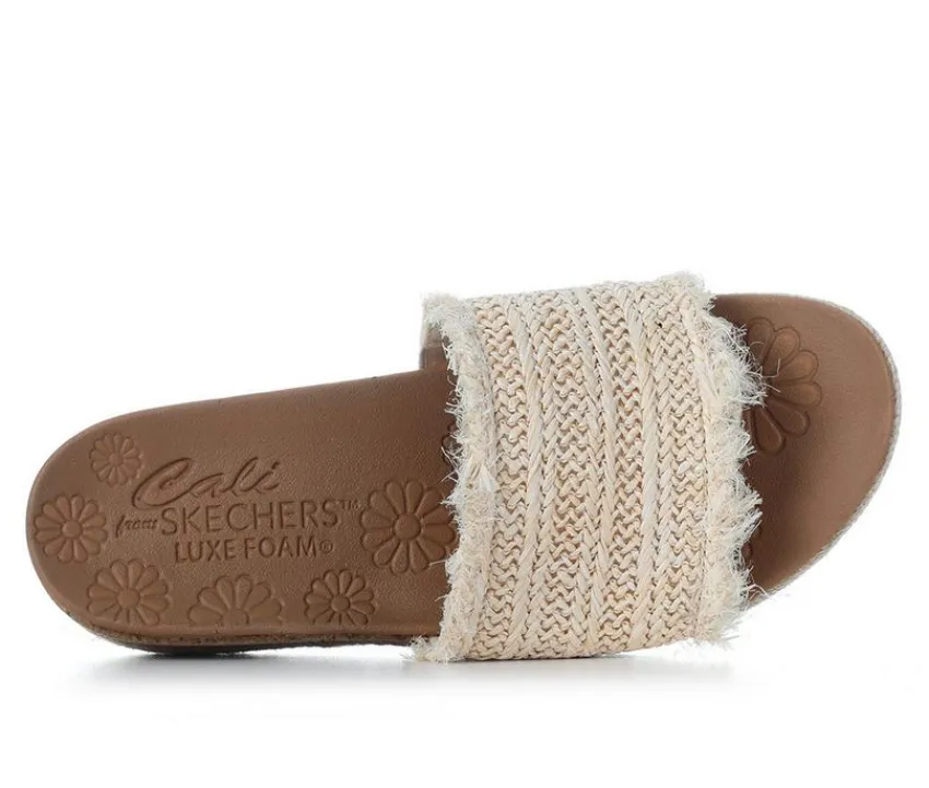 Skechers Cali Sandals>Women's Breezie Feels 119511 Wedge Sandals