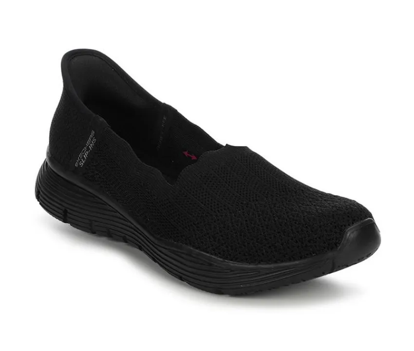 Women's Seager Believe It 158980 Slip-In Casual Shoes|Skechers Best