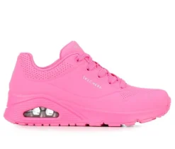 Skechers Street Platform>Women's Uno Stand On Air 73690 Wedge Sneakers