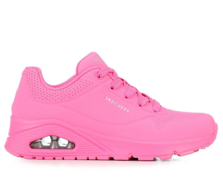 Skechers Street Platform>Women's Uno Stand On Air 73690 Wedge Sneakers