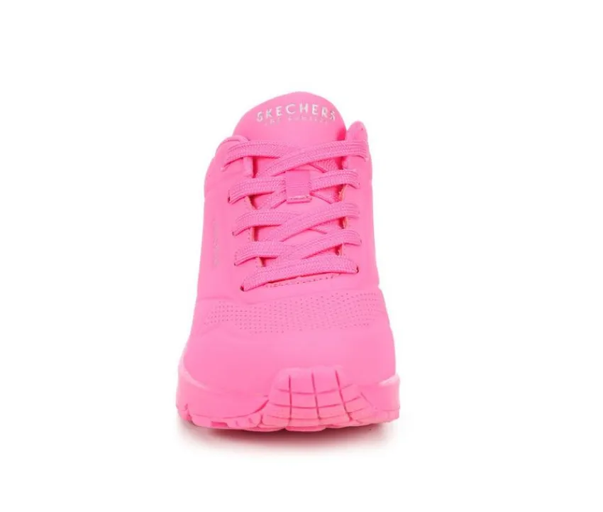 Skechers Street Platform>Women's Uno Stand On Air 73690 Wedge Sneakers