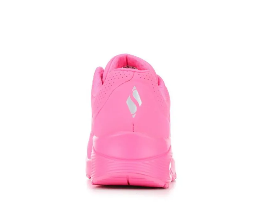 Skechers Street Platform>Women's Uno Stand On Air 73690 Wedge Sneakers