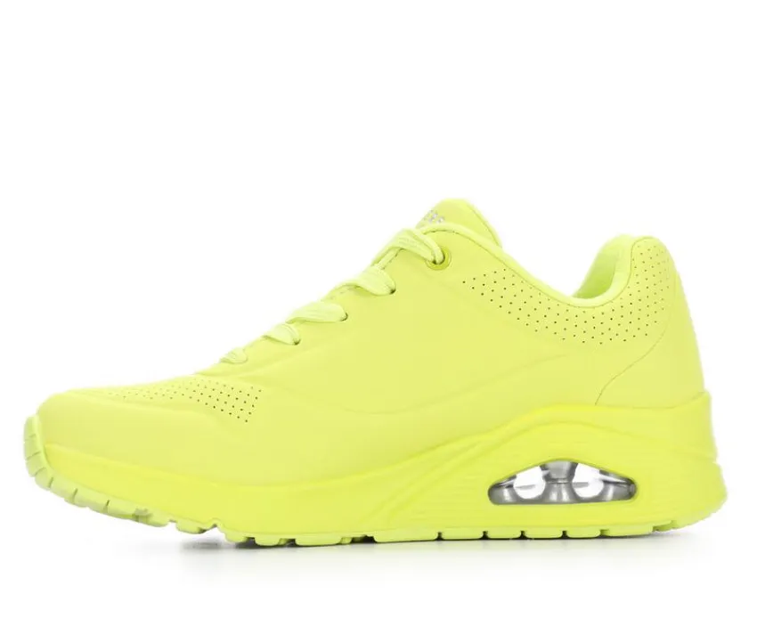 Skechers Street Platform>Women's Uno Stand On Air 73690 Wedge Sneakers