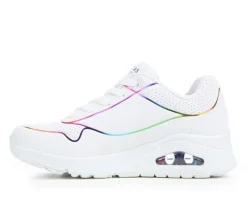 Women's Uno Electric Lines 155168 Casual Sneakers|Skechers Street Hot