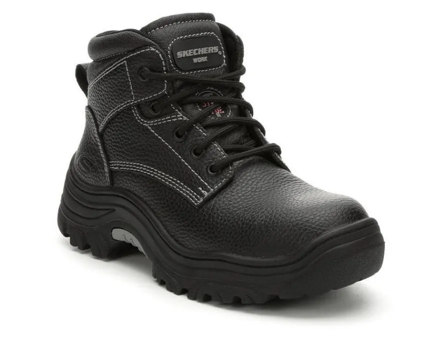 Women's Workshire Krabok 77241 Steel Toe Work Boots|Skechers Work New