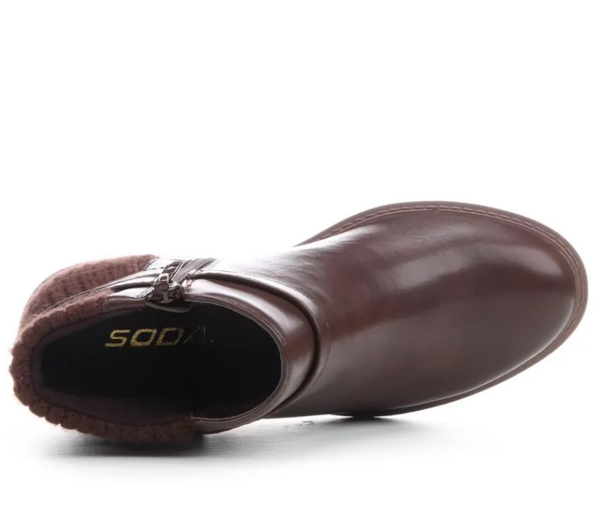 Women's Aeson-S Booties|Soda Online