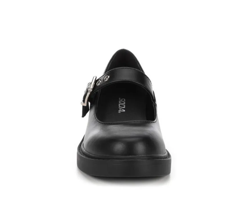 Soda Pumps & Heels>Women's Bonito-S Mary Jane Block-Heels