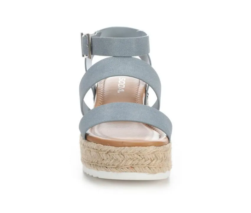 Women's Bryce Platform Sandals|Soda Discount