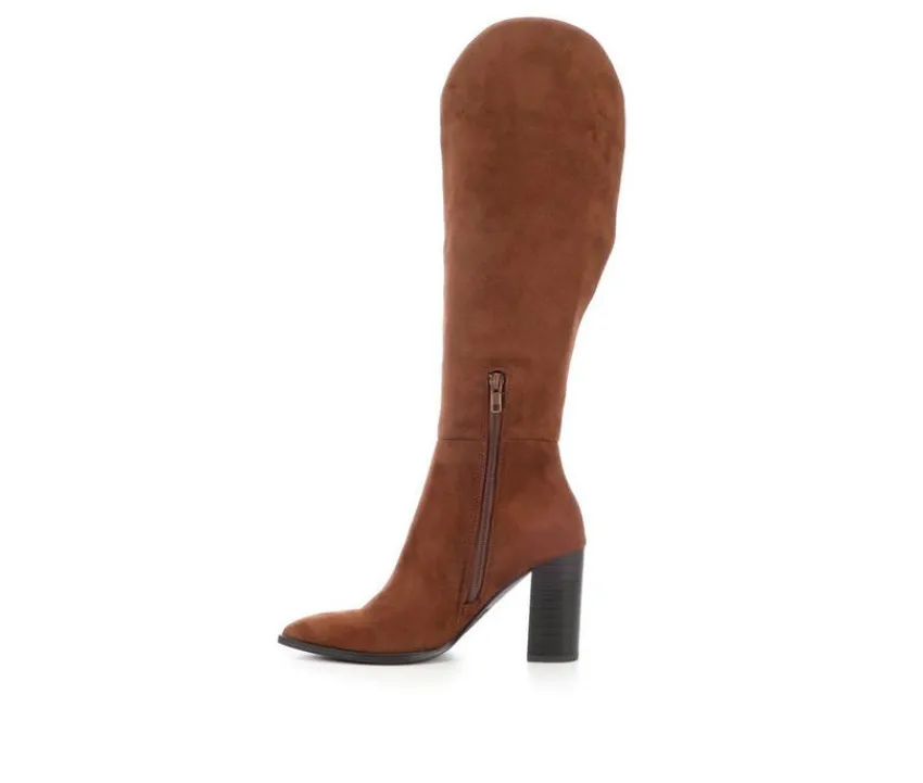 Soda Tall|Dress>Women's Fallal-S Knee High Boots