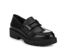 Soda Pumps & Heels|Loafers & Oxfords>Women's Hender-S Block-Heeled Loafers