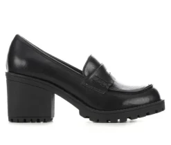 Soda Pumps & Heels|Loafers & Oxfords>Women's Kinder Heeled Loafers