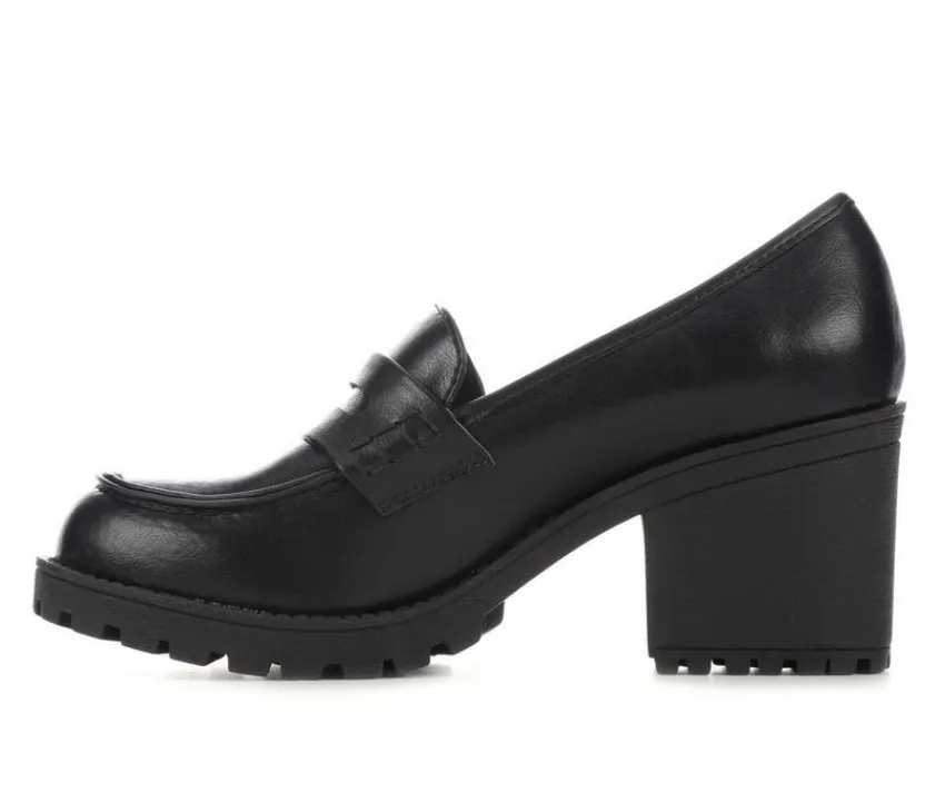Soda Pumps & Heels|Loafers & Oxfords>Women's Kinder Heeled Loafers