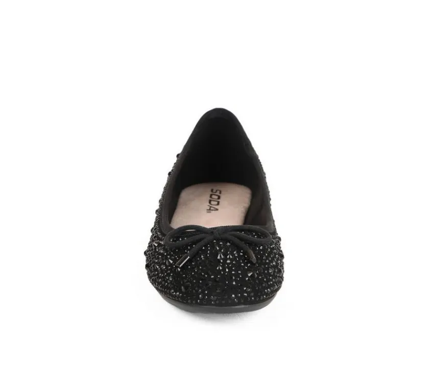 Soda Flats>Women's Paint-S Flats