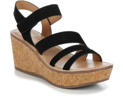 Soda Sandals>Women's Sheet-S Wedge Sandals
