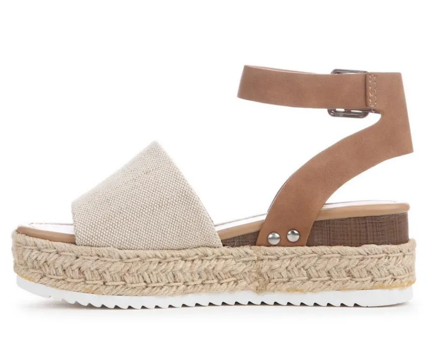 Women's Topic Platform Sandals|Soda Best