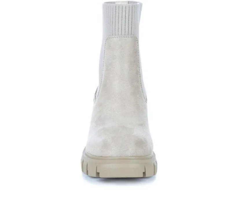Soda Dress|Chelsea>Women's Zordy Heeled Chelsea Boots