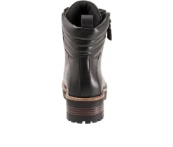 Women's Everett Lace Up Combat Boots|Softwalk Best