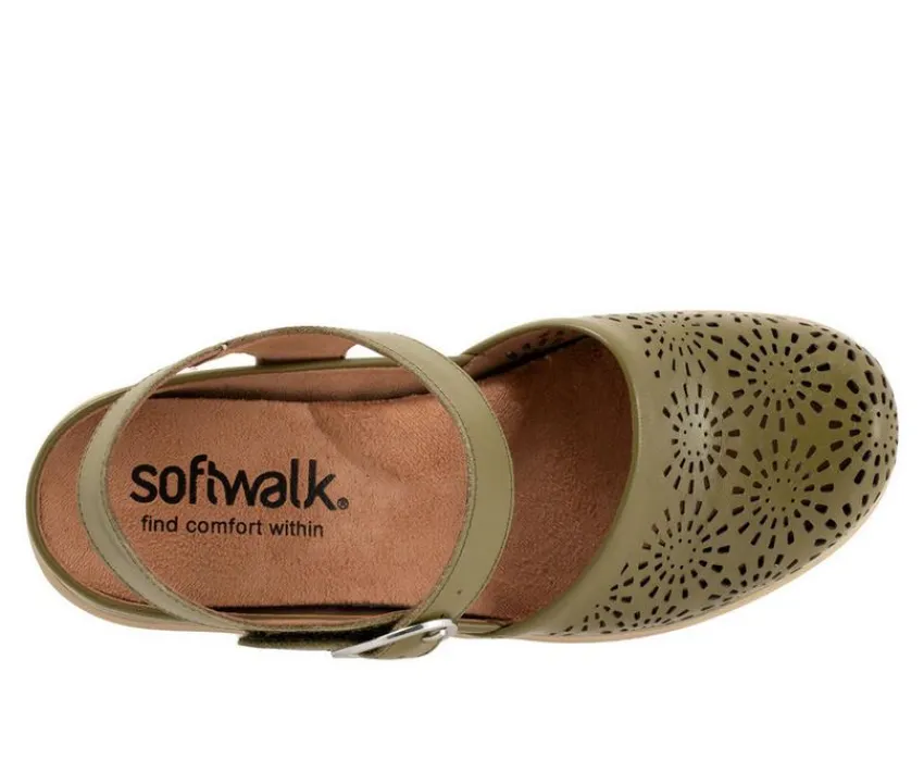 Softwalk Clogs & Mules>Women's Mabelle Perf Clogs