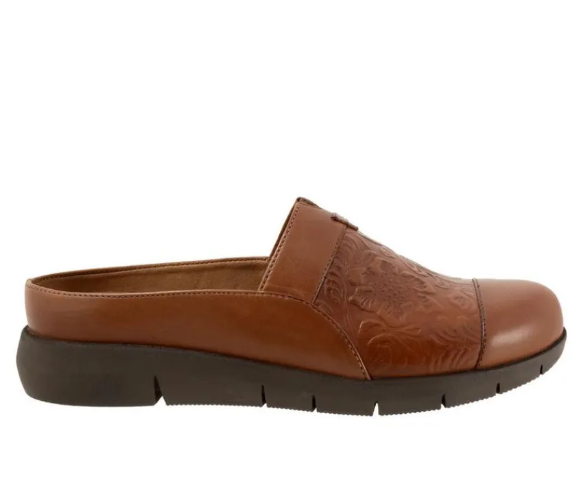 Women's San Marcos Tooling Mules|Softwalk Outlet