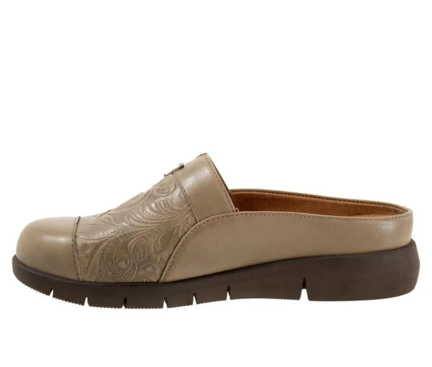 Women's San Marcos Tooling Mules|Softwalk Outlet