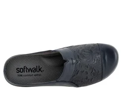 Women's San Marcos Tooling Mules|Softwalk Clearance