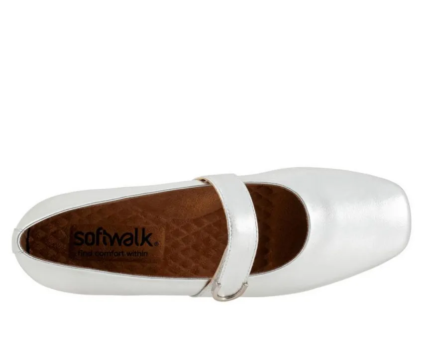 Softwalk Flats>Women's Valdivia Mary Janes