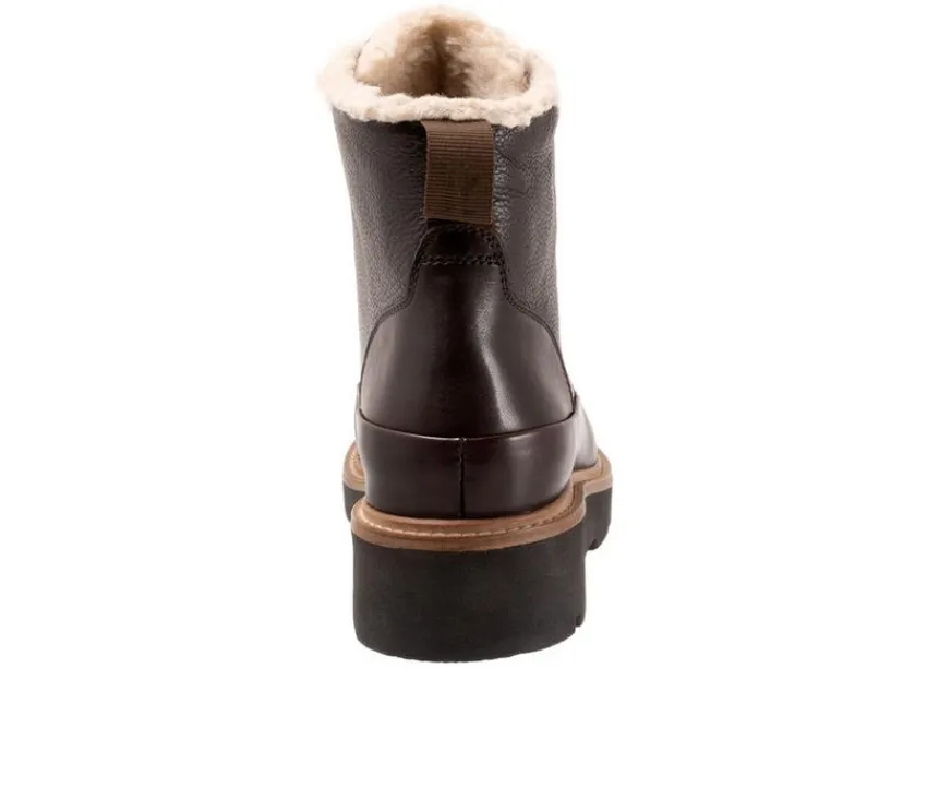 Softwalk Lace Up>Women's Whitney Lace Up Booties
