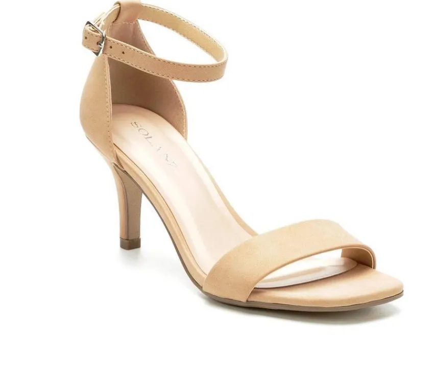 Solanz Sandals|Pumps & Heels>Women's Hallie Dress Sandals