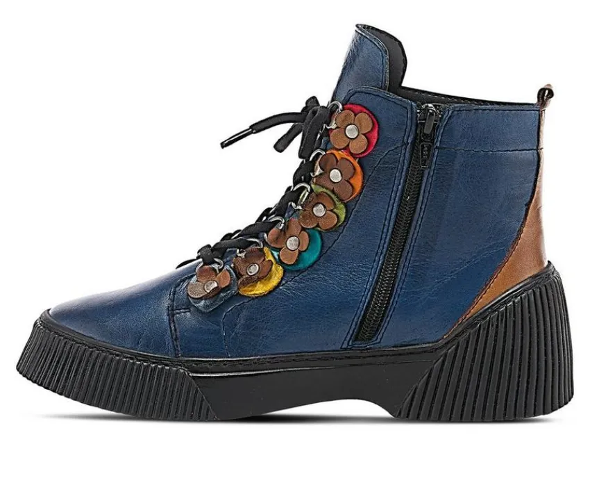 SPRING STEP Lace Up>Women's Yeba Lace Up Booties