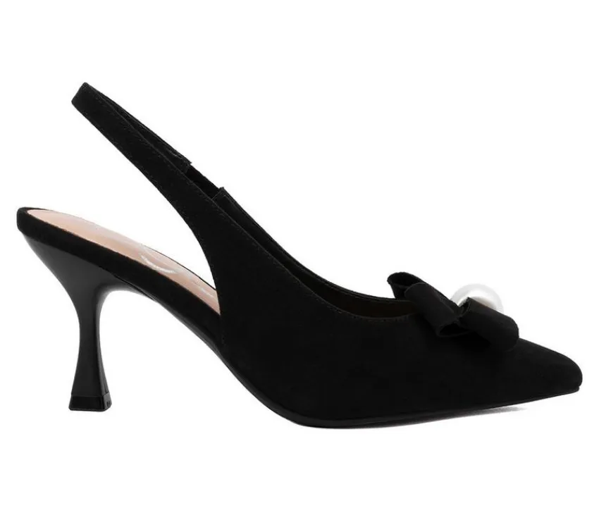 Women's Dazzy Bow Pumps|Sugar Hot