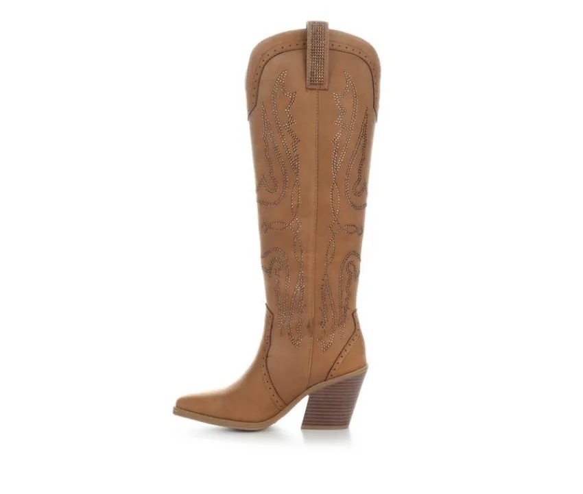 Sugar Cowboy & Western>Women's Kammy Rhinestone Western Boots