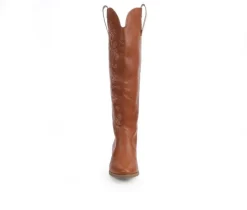Women's Tammy Floral Western Boots|Sugar Clearance